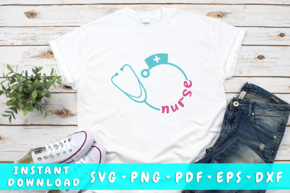 A Designer’s Take on the Nurse Stethoscope SVG for Embroidery