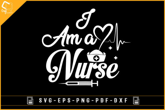 A Nurse Design Embroidered for Gifts and Small Business