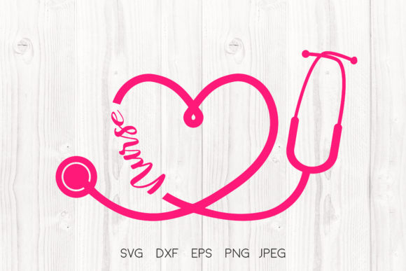 Evaluating the Nurse Heart Stethoscope SVG for Embroidery
