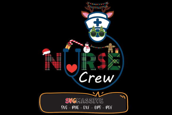 From Design File to Stitched Reality: The Nurse Crew Christmas SVG