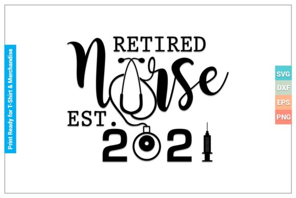Honoring a Career: The RETIRED NURSE Design