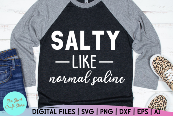 Salty Like Normal Saline: A Nurse's Perfect Design